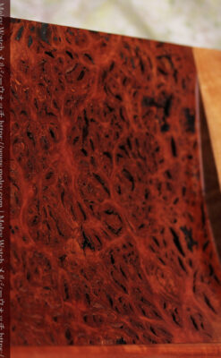 木製コレクションボックス 木目と素材を活かした木工作家の特別製作品-A0331-12