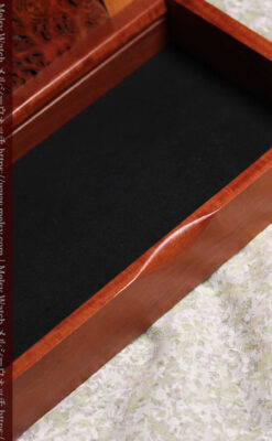 木製コレクションボックス 木目と素材を活かした木工作家の特別製作品-A0331-19