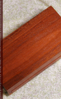 木製コレクションボックス 木目と素材を活かした木工作家の特別製作品-A0331-23