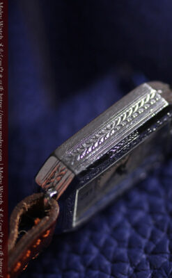 ブローバのレディース・品のある細身のアンティーク腕時計 【1931年頃】-W1674-11