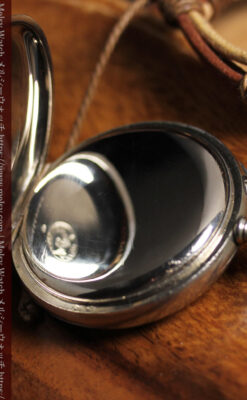 ロンジンの力強い雰囲気のアンティーク懐中時計 【1926年頃】ローマ数字-P2408-14