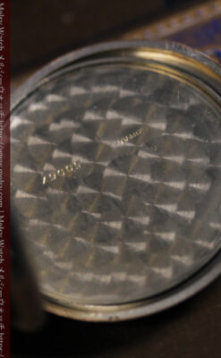 ショパール L.U.Cの上品な雰囲気ある銀無垢アンティーク懐中時計 【1920年頃】-P2410-14