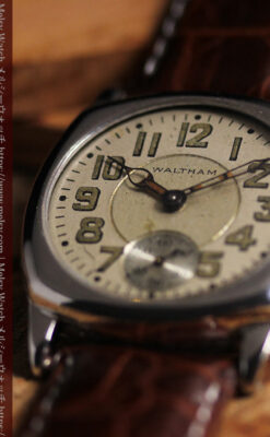 ウォルサムのアンティーク腕時計 軍用系 【1930年頃】経年を楽しむ-W1678-1