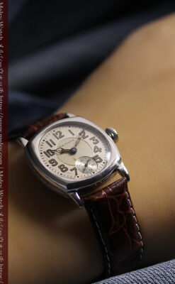 ウォルサムのアンティーク腕時計 軍用系 【1930年頃】経年を楽しむ-W1678-14