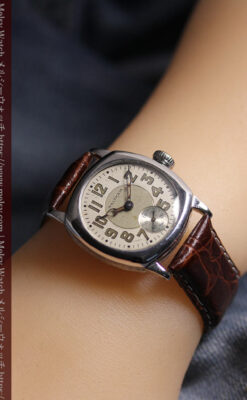 ウォルサムのアンティーク腕時計 軍用系 【1930年頃】経年を楽しむ-W1678-17