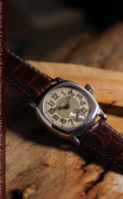 ウォルサムのアンティーク腕時計 軍用系 【1930年頃】経年を楽しむ-W1678-3