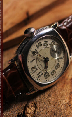 ウォルサムのアンティーク腕時計 軍用系 【1930年頃】経年を楽しむ-W1678-9
