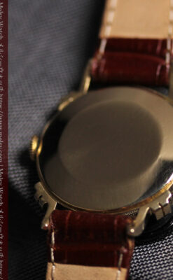 ロンジンのアンティーク金無垢腕時計 【1949年頃】結び目ラグ・ツートーン-W1680-14