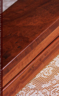 推定5000年前の希少材を使った木製のコレクションボックス 作家の特別製作品-A0333-11