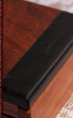 推定5000年前の希少材を使った木製のコレクションボックス 作家の特別製作品-A0333-2