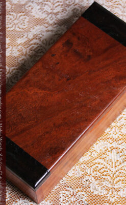 推定5000年前の希少材を使った木製のコレクションボックス 作家の特別製作品-A0333-3