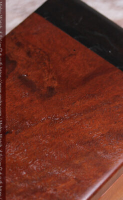 推定5000年前の希少材を使った木製のコレクションボックス 作家の特別製作品-A0333-9