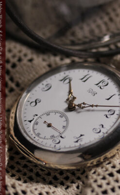 ショパール L.U.C 銀無垢アンティーク懐中時計 【1910年頃】LUCウォッチ-P2411-10