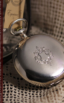 ショパール L.U.C 銀無垢アンティーク懐中時計 【1910年頃】LUCウォッチ-P2411-11