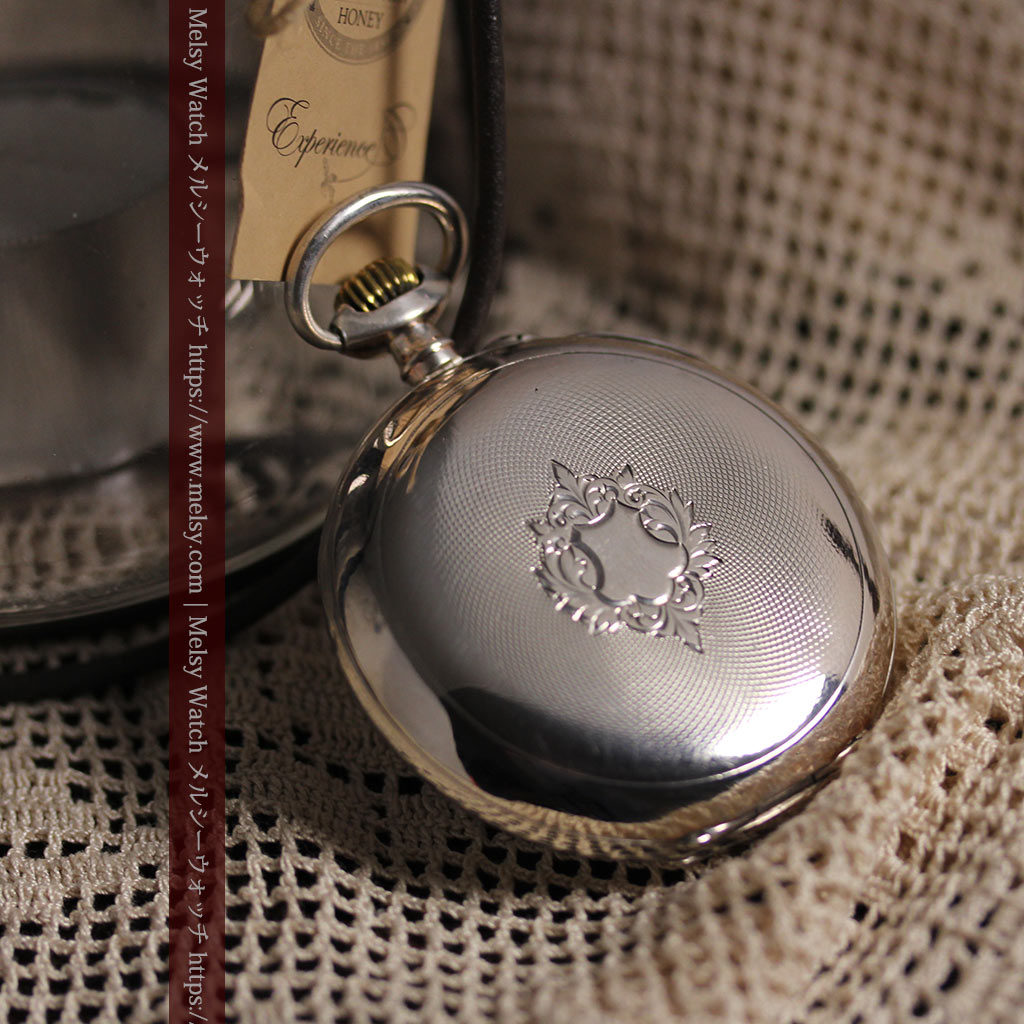 ショパール L.U.C 銀無垢アンティーク懐中時計 【1910年頃】LUCウォッチ-P2411-11