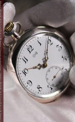 ショパール L.U.C 銀無垢アンティーク懐中時計 【1910年頃】LUCウォッチ-P2411-15