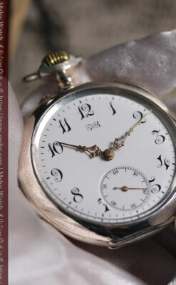 ショパール L.U.C 銀無垢アンティーク懐中時計 【1910年頃】LUCウォッチ-P2411-16
