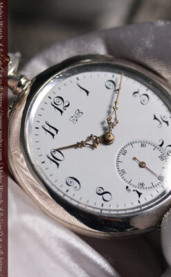 ショパール L.U.C 銀無垢アンティーク懐中時計 【1910年頃】LUCウォッチ-P2411-17