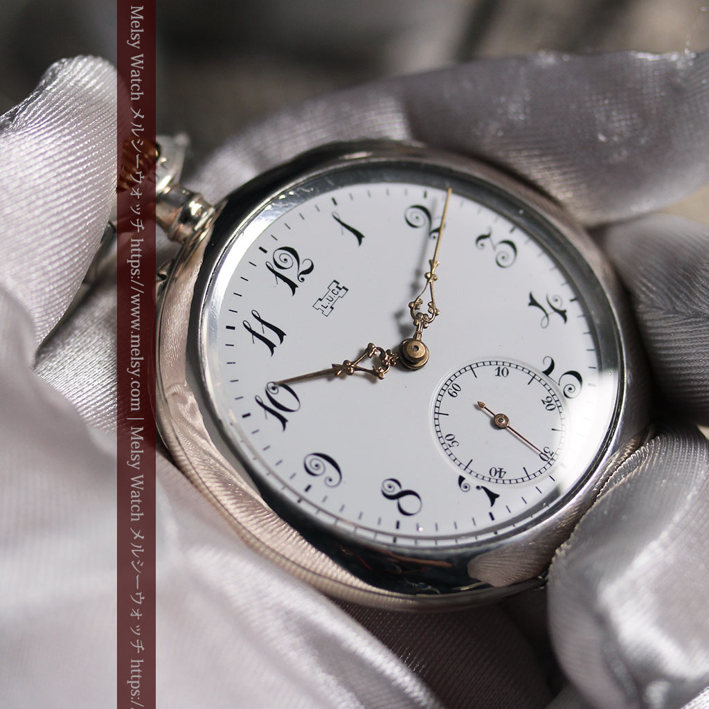 ショパール L.U.C 銀無垢アンティーク懐中時計 【1910年頃】LUCウォッチ-P2411-17