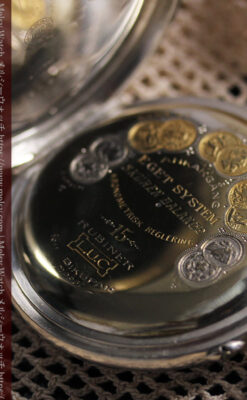 ショパール L.U.C 銀無垢アンティーク懐中時計 【1910年頃】LUCウォッチ-P2411-20