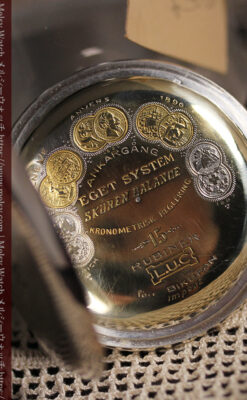 ショパール L.U.C 銀無垢アンティーク懐中時計 【1910年頃】LUCウォッチ-P2411-21