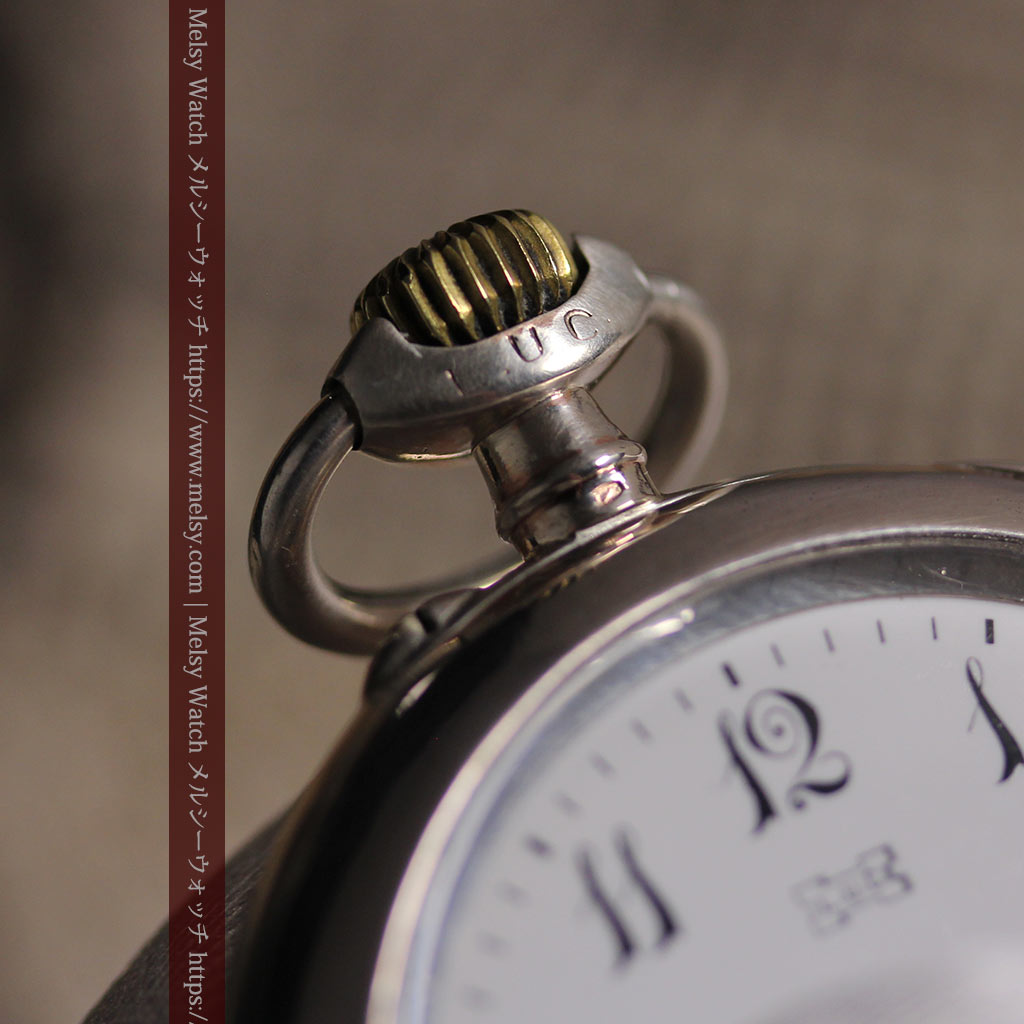 ショパール L.U.C 銀無垢アンティーク懐中時計 【1910年頃】LUCウォッチ-P2411-3