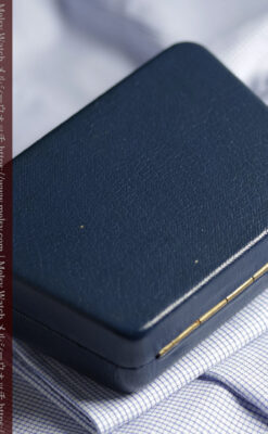 英国ベンソンの昭和レトロなカレンダー付自動巻き腕時計 【1970年頃】-W1682-16