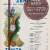 ゼニス広告 【1949年頃】 時計コンクールの結果と腕時計-M3391