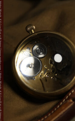 ゼニスの英国空軍の軍用懐中時計 MARK V 特殊球体ケース【1925年頃】360g-P2412-10
