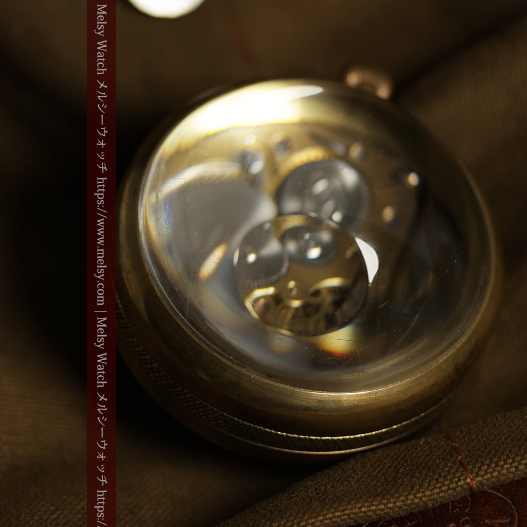 ゼニスの英国空軍の軍用懐中時計 MARK V 特殊球体ケース【1925年頃】360g-P2412-11