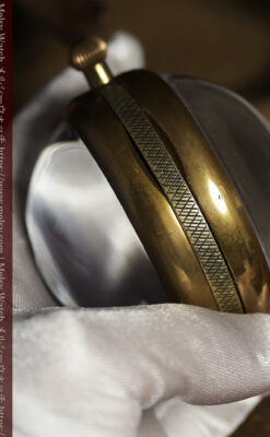 ゼニスの英国空軍の軍用懐中時計 MARK V 特殊球体ケース【1925年頃】360g-P2412-21