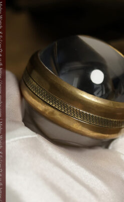 ゼニスの英国空軍の軍用懐中時計 MARK V 特殊球体ケース【1925年頃】360g-P2412-22