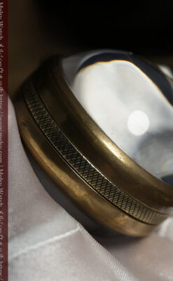 ゼニスの英国空軍の軍用懐中時計 MARK V 特殊球体ケース【1925年頃】360g-P2412-23