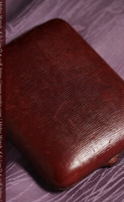 ロンジン 豪華で綺麗な装飾の18金無垢アンティーク懐中時計 【1927年製】箱付き-P2415-25