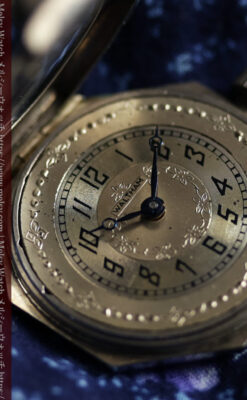 黎明期のレディース腕時計 ウォルサムの100年物アンティーク腕時計 【1920年頃】-w1689-11