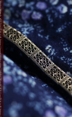 黎明期のレディース腕時計 ウォルサムの100年物アンティーク腕時計 【1920年頃】-w1689-13