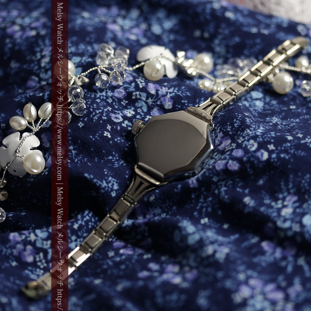 黎明期のレディース腕時計 ウォルサムの100年物アンティーク腕時計 【1920年頃】-w1689-14