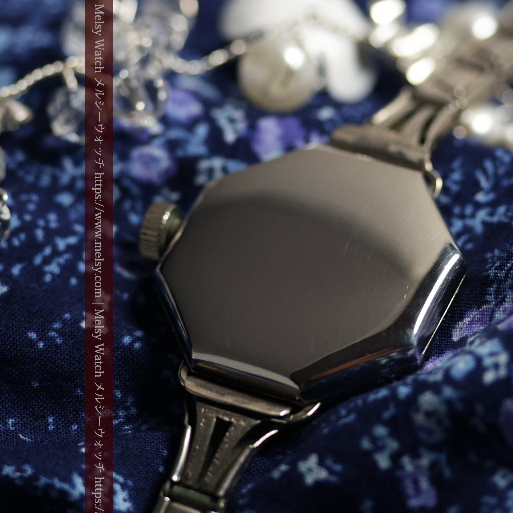 黎明期のレディース腕時計 ウォルサムの100年物アンティーク腕時計 【1920年頃】-w1689-15