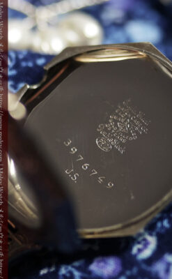 黎明期のレディース腕時計 ウォルサムの100年物アンティーク腕時計 【1920年頃】-w1689-16