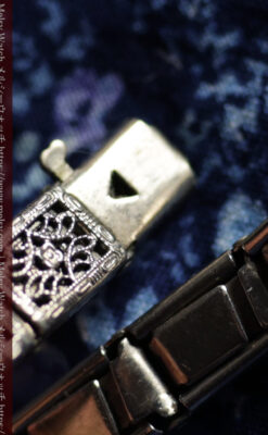 黎明期のレディース腕時計 ウォルサムの100年物アンティーク腕時計 【1920年頃】-w1689-19