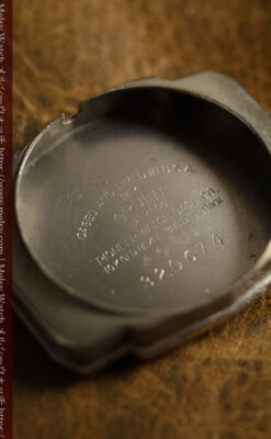 美しく映えるローズ色 グリュエンのアンティーク腕時計 【1940年頃】-W1690-16