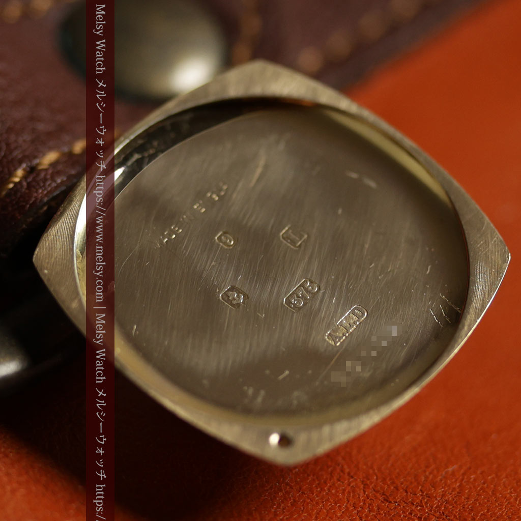 ロンジン 現代に伝わる物語のような金無垢アンティーク腕時計 【1917年製】ダブルネーム・箱付き-W1694-15