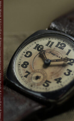 枯れ具合という本質を楽しむロンジンの銀無垢アンティーク腕時計 【1926年頃】-W1699-15