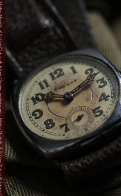 枯れ具合という本質を楽しむロンジンの銀無垢アンティーク腕時計 【1926年頃】-W1699-16