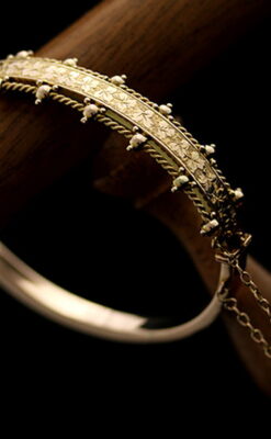 金無垢バングル・ブレスレット-A0164-15