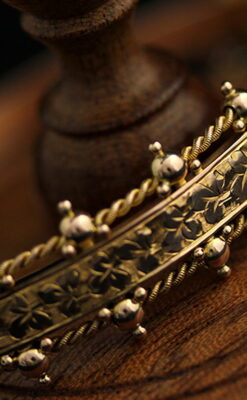 金無垢バングル・ブレスレット-A0164-6