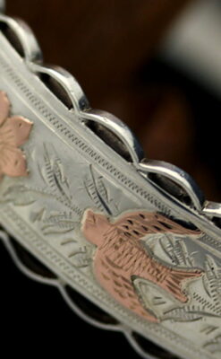 銀無垢バングル・ブレスレット-A0170-13