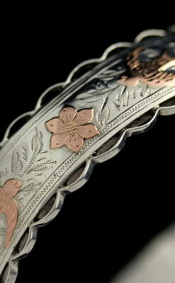 銀無垢バングル・ブレスレット-A0170-6