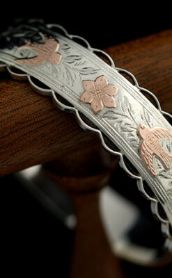 銀無垢バングル・ブレスレット-A0170-9