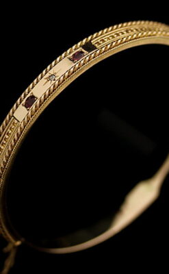 金無垢バングル・ブレスレット-A0171-5